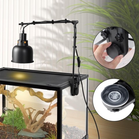 Repti-Zoo Dual Light Bracket - podwójny wieszak na lampy grzewcze