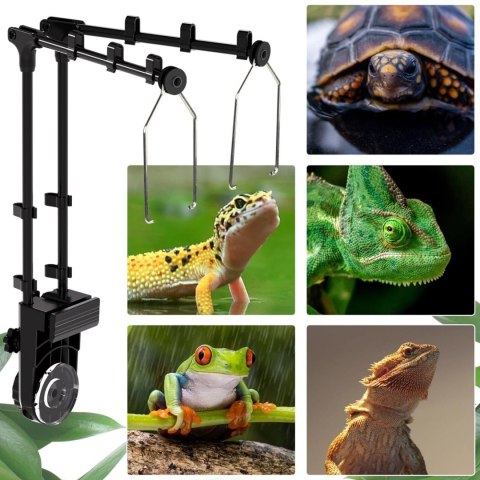 Repti-Zoo Dual Light Bracket - podwójny wieszak na lampy grzewcze