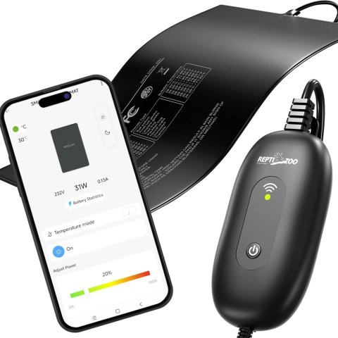Repti-Zoo Smart WiFI Heat Mat 23W - mata grzewcza sterowana aplikacją