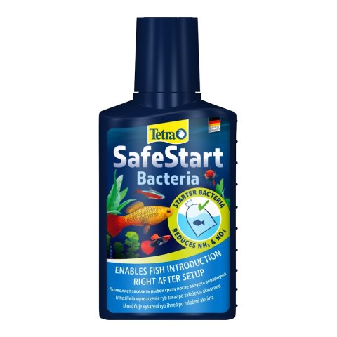 TETRA SafeStart 100 ml, przyspiesza zdrowe środowisko wodne w akwarium (T333512)