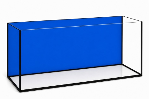 Tło niebieskie 120x50cm samoprzylepne, matowe do akwarium 120 cm