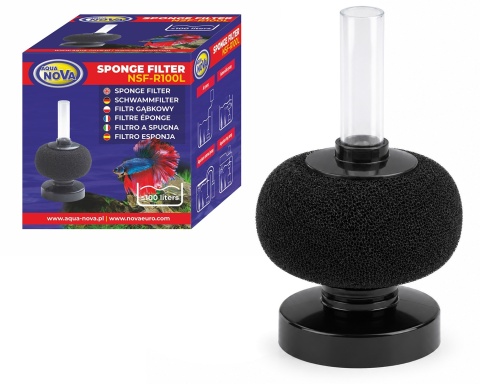 AQUA NOVA NSF-R100L filtr gąbkowy do akwarium i krewetkarium