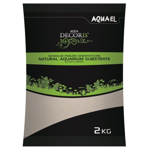 AQUAEL DECORIS Piasek kwarcowy 0,1-0,3mm 2kg