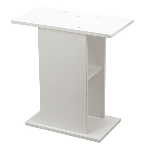 Akwarium 54l z wyposażeniem i szafką Białe 60x30x110 cm - zestaw na start
