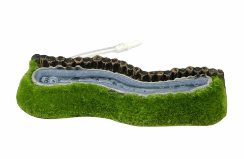 Aqua Nova L16001 kamień napowietrzający ściana bąbelków 16 cm