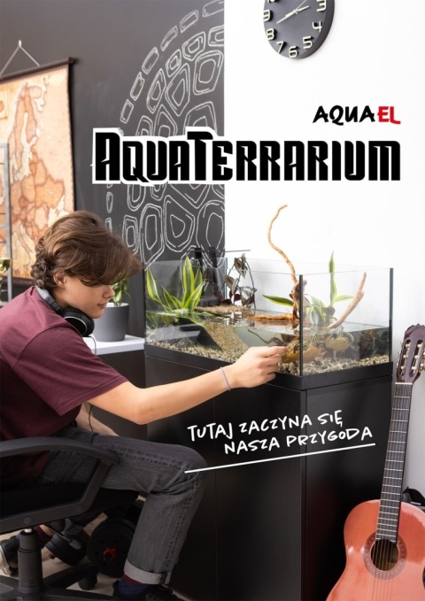 Aquael AquaTerrarium 100 dla żółwi i krabów z filtrem