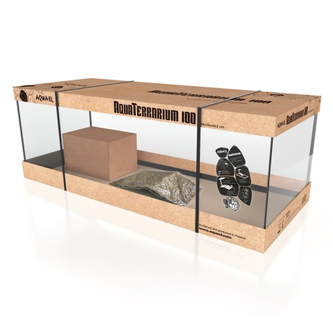 Aquael AquaTerrarium 100 dla żółwi i krabów z filtrem