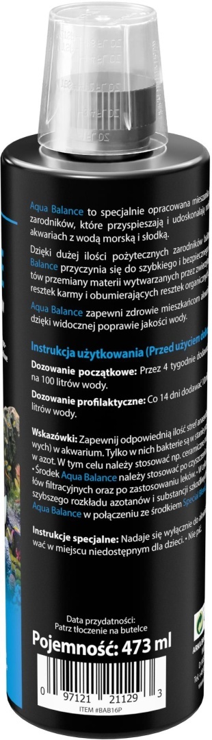 Arka Aqua Balance 473 ml – bakterie do stabilizacji biologii akwarium