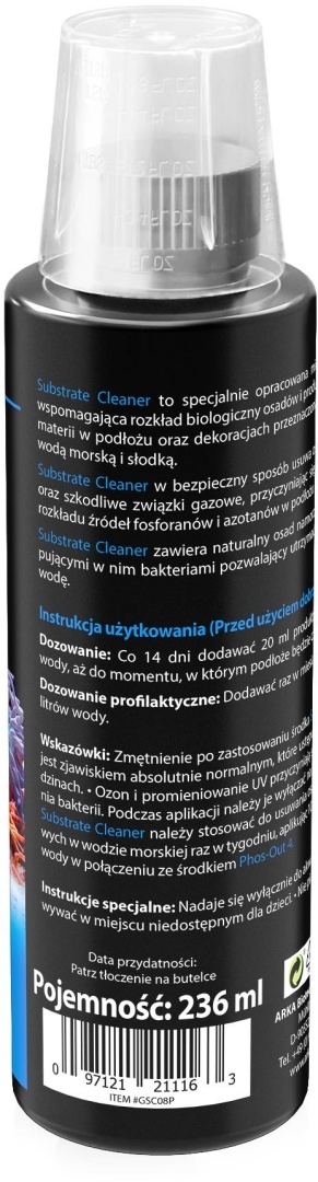 Arka Substrate Cleaner 236 ml – odmulacz w płynie do czyszczenia podłoża