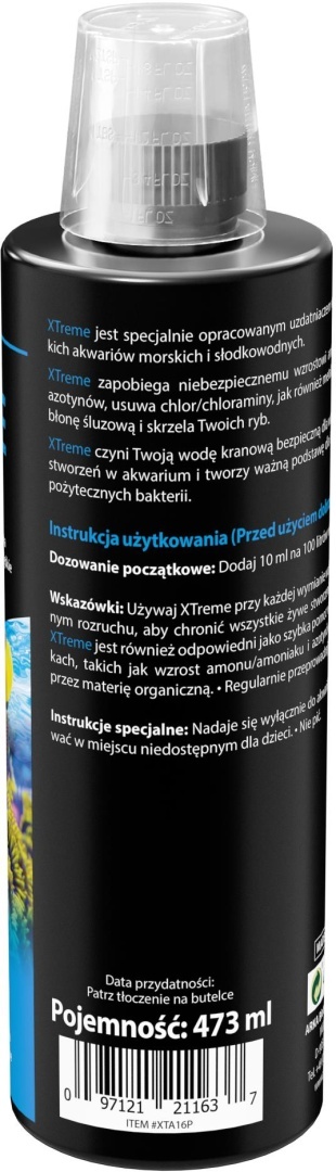 Arka XTreme 473 ml – uzdatniacz wody do akwarium słodkowodnego i morskiego