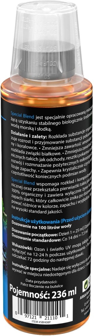 Arka Special Blend 236ml – bakterie do akwarium przyspieszające dojrzewanie