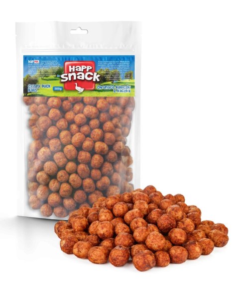 Happet Chrupiące kuleczki z kaczką dla psa 500 g