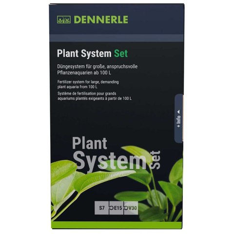 DENNERLE 3-składnikowy system nawozowy Plant System Set 3x100 ml (4841)