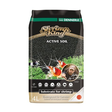 DENNERLE Shrimp King Active Soil 4L podłoże aktywne