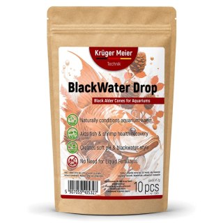 Kruger Meier BlackWater Drop 2g - szyszki olchy czarnej 10 sztuk