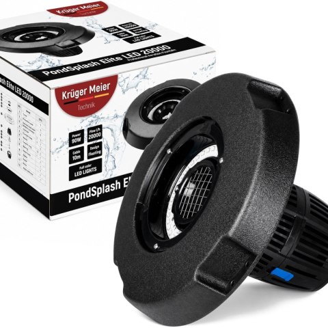 Kruger Meier PondSplash Elite LED 40000 - fontanna pływająca z oświetleniem