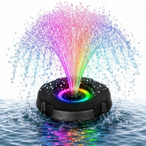 Kruger Meier PondSplash Elite LED 40000 - fontanna pływająca z oświetleniem