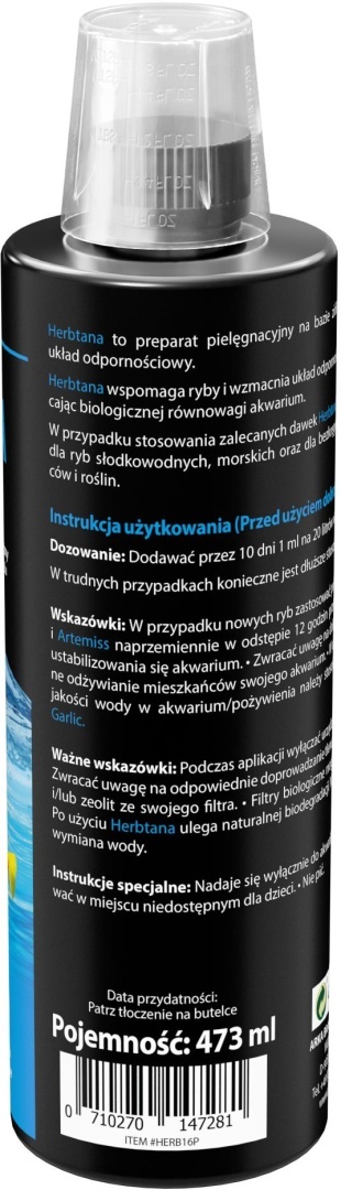 Arka Herbtana 473 ml – naturalny preparat wspierający odporność ryb
