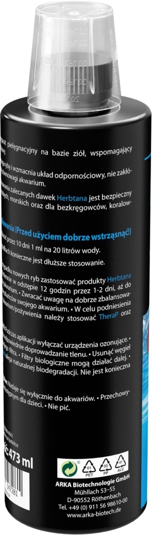 Arka Herbtana 473 ml – naturalny preparat wspierający odporność ryb