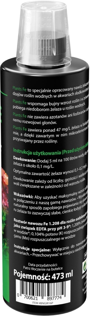 Arka Plants Fe 473 ml – żelazo Fe (Iron) dla roślin akwariowych