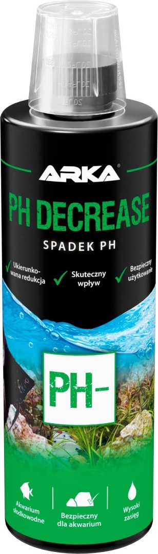 Arka pH Decrease 473 ml – preparat do obniżania pH w akwarium słodkowodnym