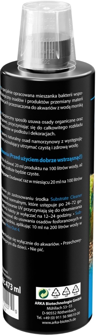Arka Substrate Cleaner 473 ml – odmulacz w płynie do czyszczenia podłoża