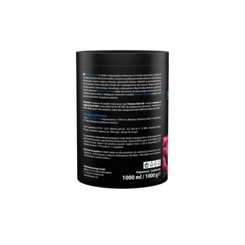 Arka Premium Reef Salt 1kg najwyższej czystości sól do wody morskiej
