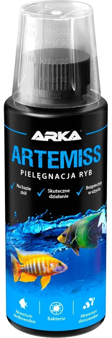 Arka Artemiss 118 ml – naturalny preparat wspierający zdrowie ryb