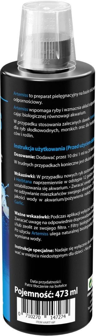 Arka Artemiss 473 ml – naturalny preparat wspierający zdrowie ryb