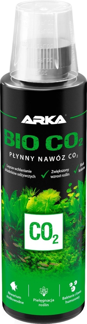 Arka Bio-Carbon 236 ml – płynny węgiel dla roślin akwariowych