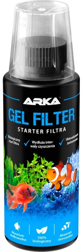 Arka Gel Filter 118 ml – żel bakteryjny do filtrów akwariowych