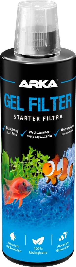 Arka Gel Filter 473 ml – żel bakteryjny do filtrów akwariowych