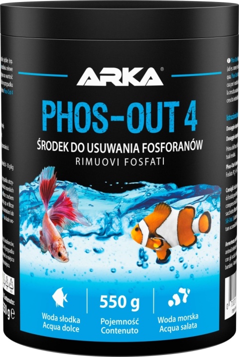 Arka Phos-Out 4 1000 ml / 550 g – wkład do usuwania fosforanów PO4