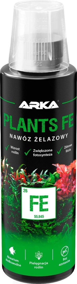 Arka Plants Fe 236 ml – żelazo Fe (Iron) dla roślin akwariowych