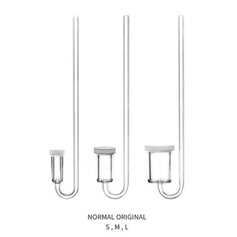 Neo Diffuser Original S CO2 + Clip White - dyfuzor CO2 + kolanko do akwarium 12mm