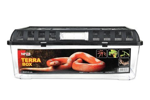 Happet Terra Box 42x27x15 cm pojemnik hodowlany terrarium