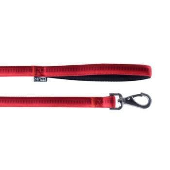 Happet Smycz Soft Style czerwona M 1,5 cm 120 cm