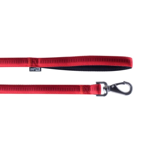 Happet Smycz Soft Style czerwona M 1,5 cm 120 cm