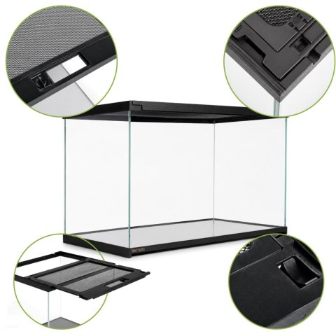 Terrario Frevo Clear Terrarium 50x30x30cm - terrarium szklane