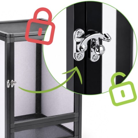 Terrario Nexframe F-Line 32x32x46 - terrarium aluminiowe