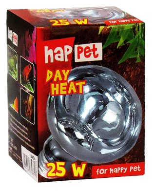 Happet Terra Day Heat UVA 25W żarówka grzewcza do terrarium