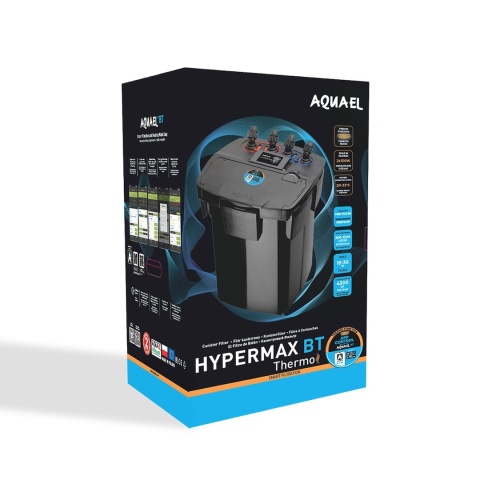 AQUAEL Hypermax BT Thermo filtr zewnętrzny z grzałką i Bluetooth