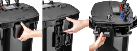 AQUAEL Hypermax BT Thermo filtr zewnętrzny z grzałką i Bluetooth