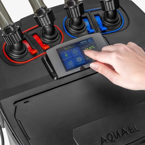 AQUAEL Hypermax BT Thermo filtr zewnętrzny z grzałką i Bluetooth