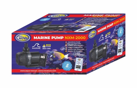Aqua Nova NXM-2000 Wi-Fi – pompa obiegowa 2000 l/h 20 W z kontrolerem