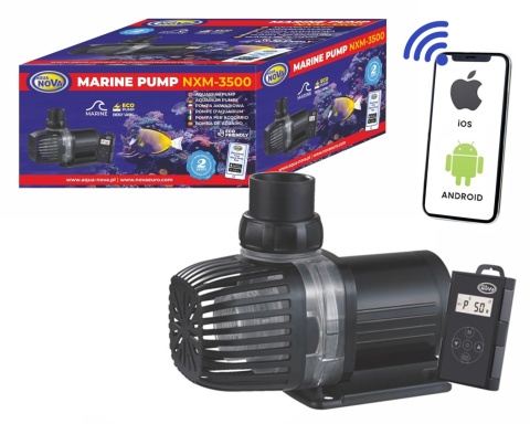 Aqua Nova NXM-3500 Wi-Fi – pompa obiegowa 3500 l/h 28 W z kontrolerem
