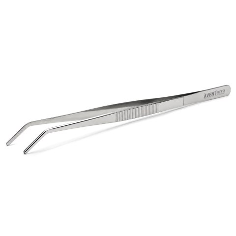 Aventerra Sweden CLAWEY ARC 30cm - pęseta stalowa zagięta