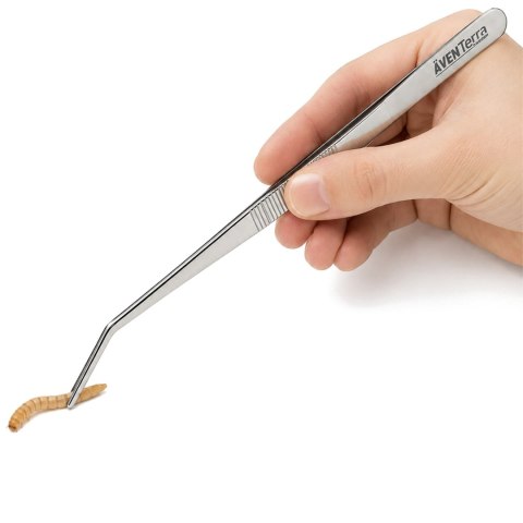 Aventerra Sweden CLAWEY ARC 30cm - pęseta stalowa zagięta