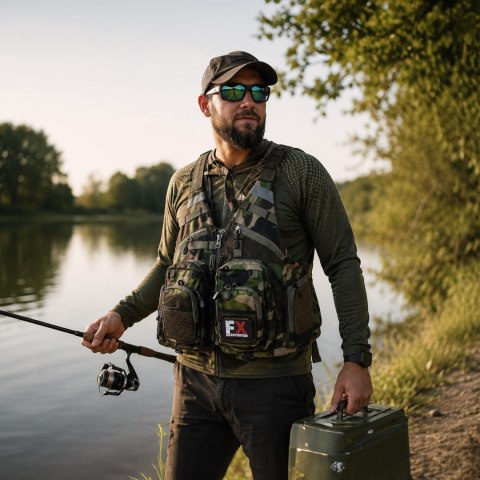 Fishing Expedition MaxiVest Camo - kamizelka wędkarska