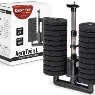 Kruger Meier AeroTwin L - filtr wewnętrzny gąbkowy